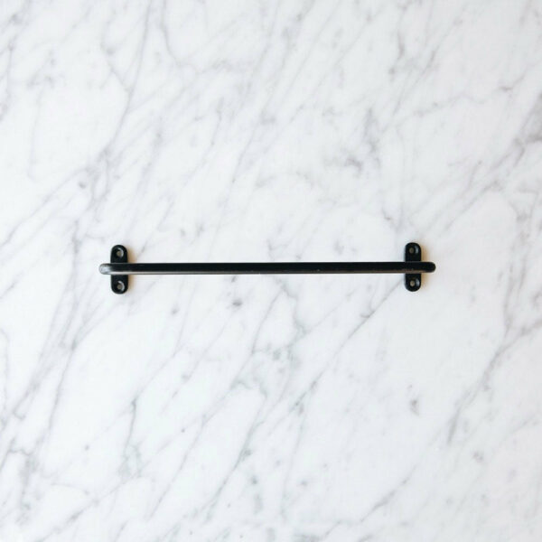 black-towel-bar